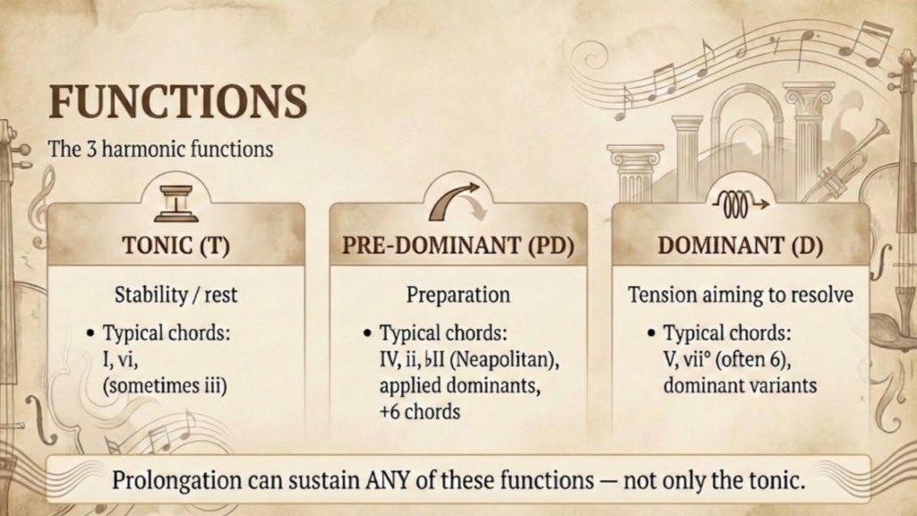prolongational chord progressions