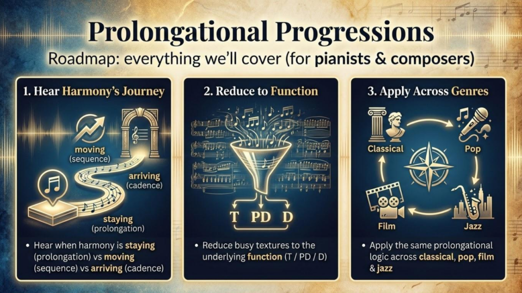 prolongational chord progressions