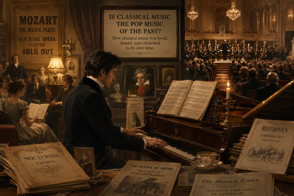 is classical music the pop music of the past