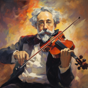Pablo de Sarasate renowned composer of music for violin