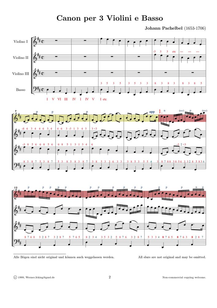 Canon in D - Complete Analysis