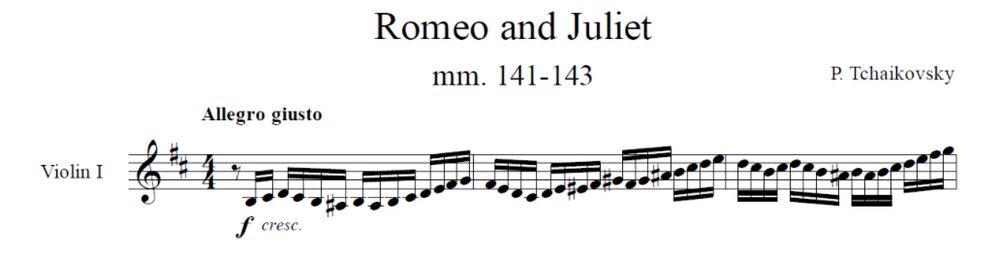 strings section