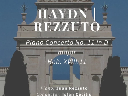 Our Haydn Piano Concerto in D Major Hob XVIII:11 by Juan Rezzuto in Sintra, Portugal