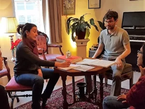 Getting younger children to use the correct finger position and keeping hands