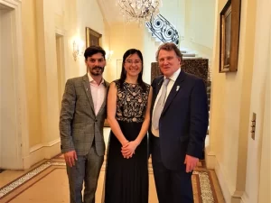 WKMT piano concert at the Residence of the Ambassador of Argentina