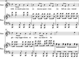 Rearranging a fully produced piece into a Piano Ballad