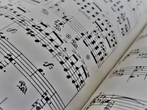The five contributing elements in Music Analysis: Melody, Harmony, Rhythm, Sound, and Growth