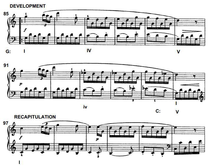Haydn Sonata in C Major Hob XVI.7 - Divertimento