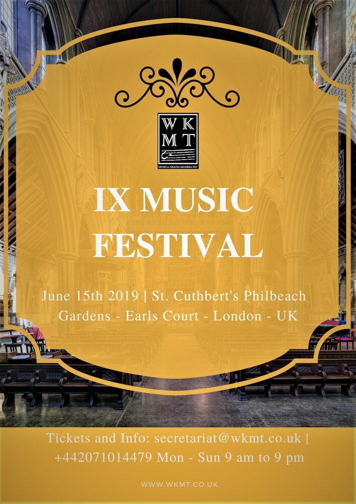 Performing piano in London