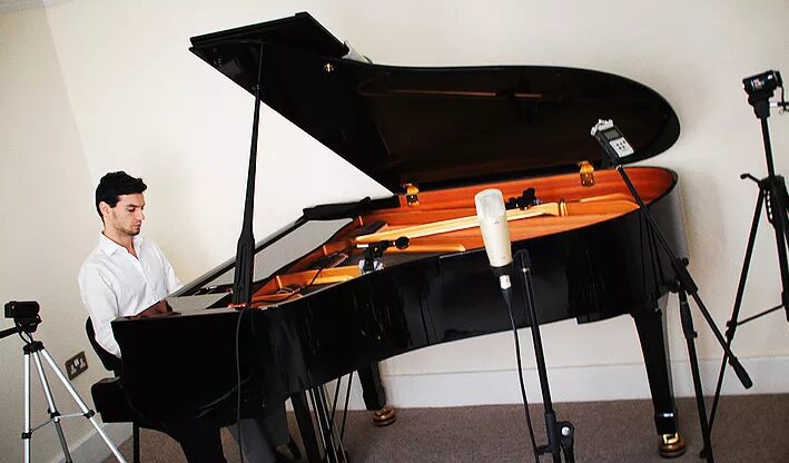 piano recording studio london