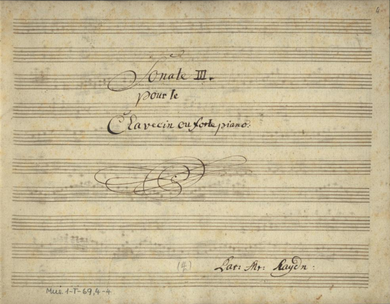 Haydn Sonatas - Transition in general