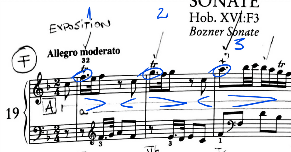 Haydn Sonata in F XVIF3