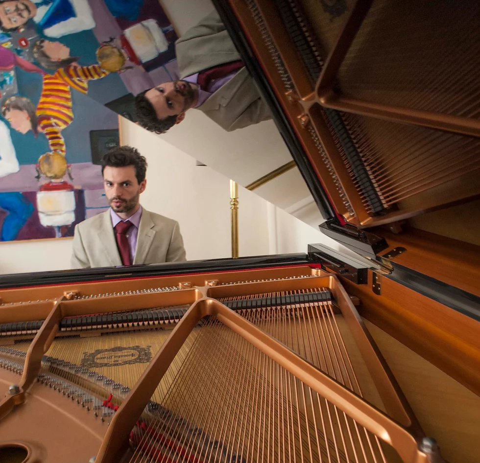 pianist on a piano masterclass