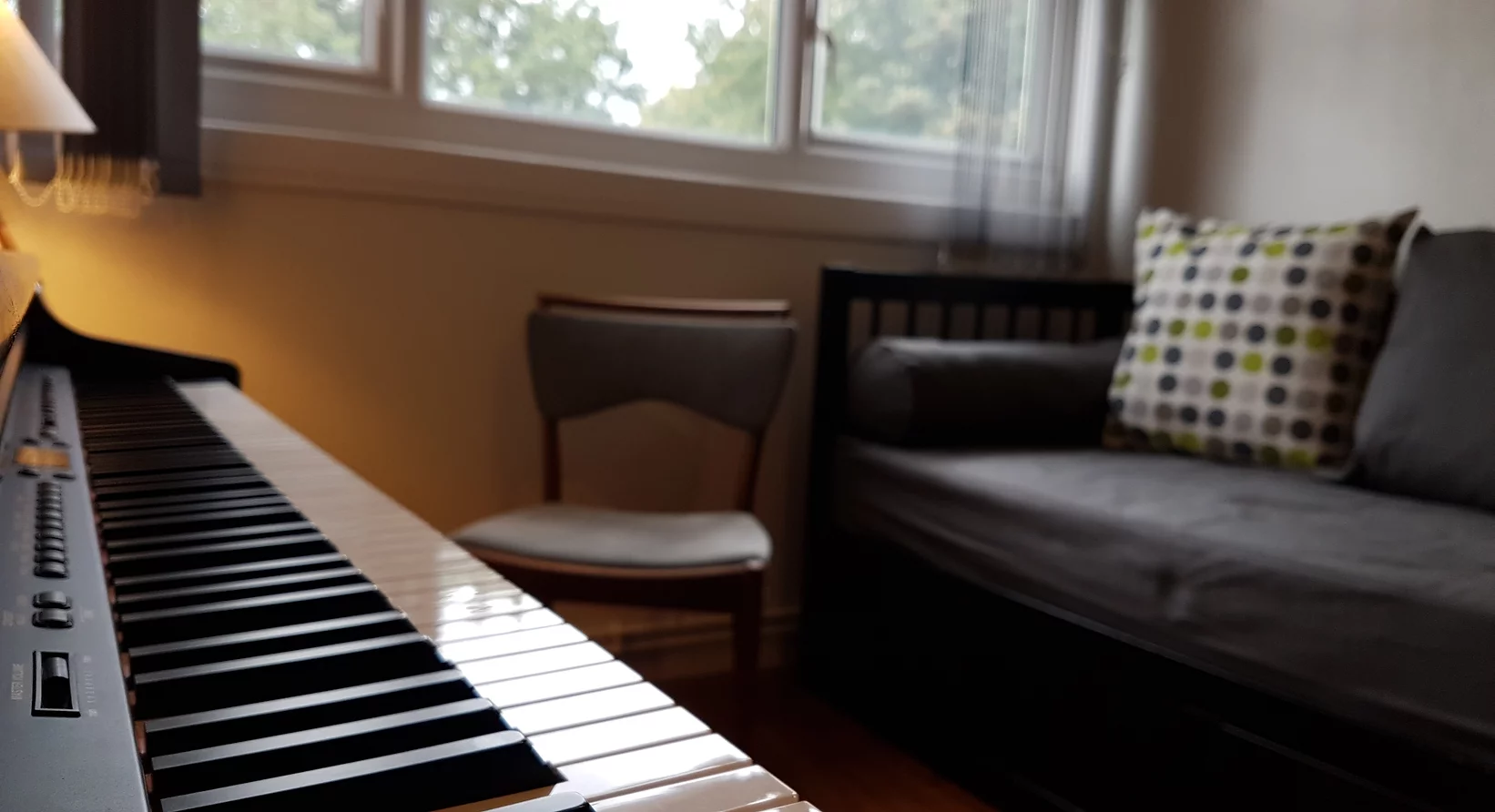 Piano room in Camberwell