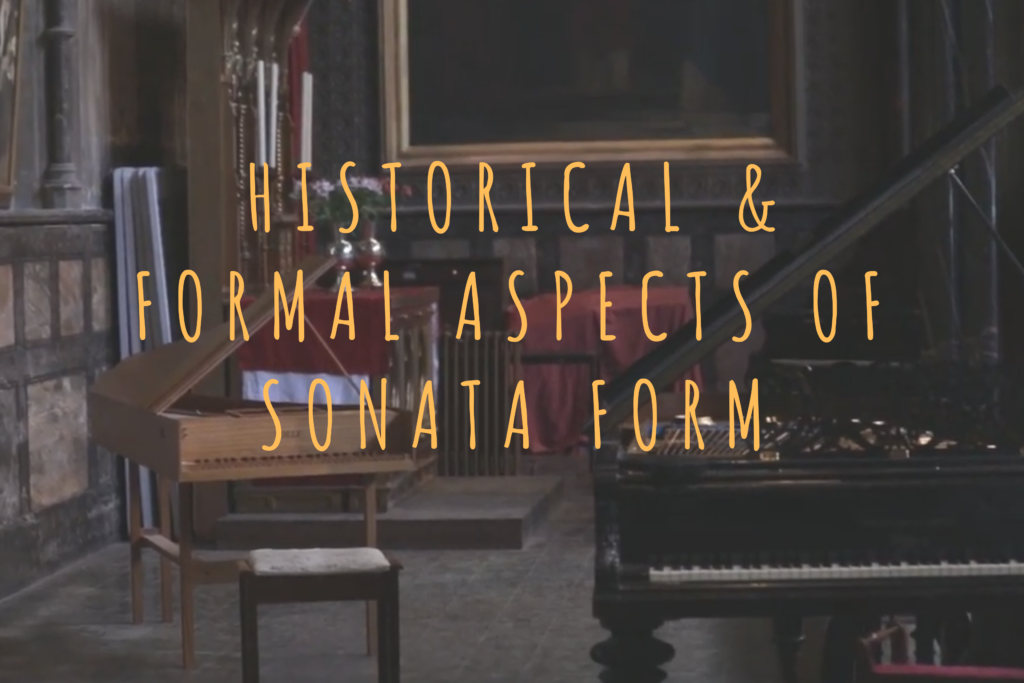 historical and formal aspects of sonata form