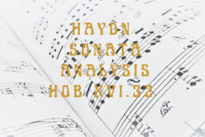 haydn sonata analysis hob xvi 32