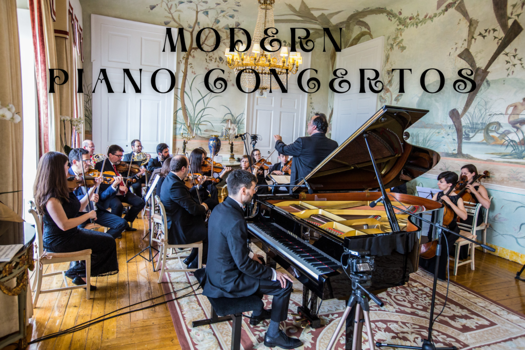 modern piano concertos