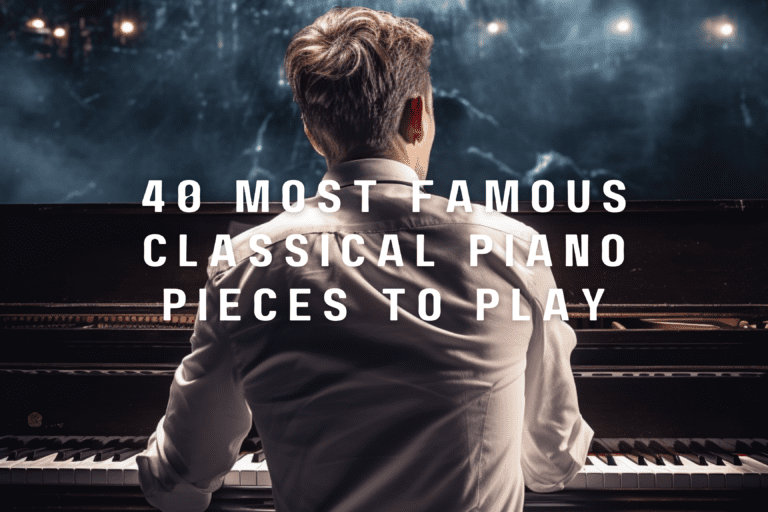 40 Most Famous Classical Piano Pieces to Play 2024
