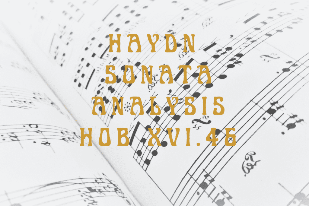 Haydn Sonata in A Flat Hob XVI 46