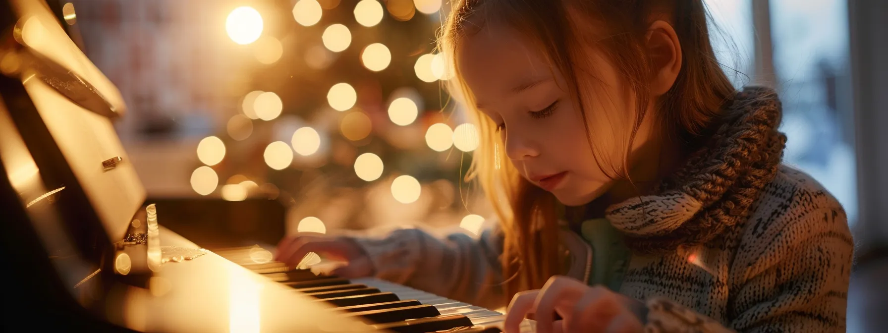 children enthusiastically engaging with interactive piano lessons online.