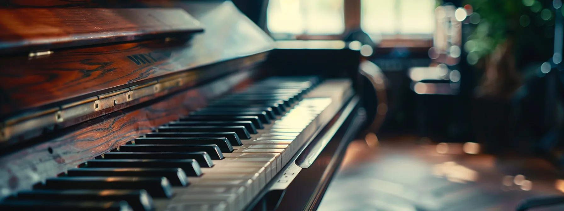 immerse in a captivating piano lesson, tailored to your skill level, surrounded by musical instruments and a dedicated instructor.