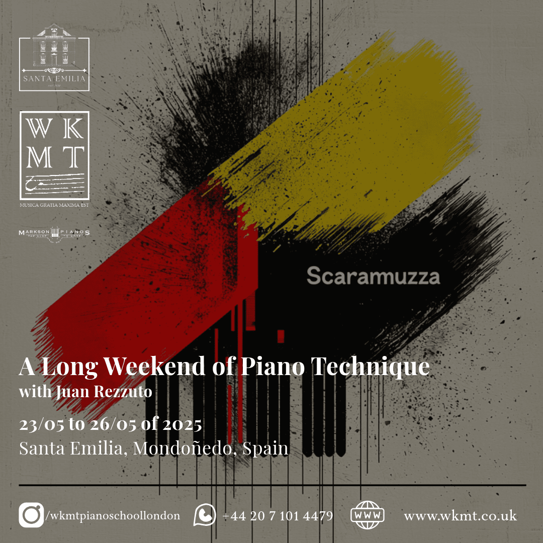 Masterclass Piano technique MAY 2025