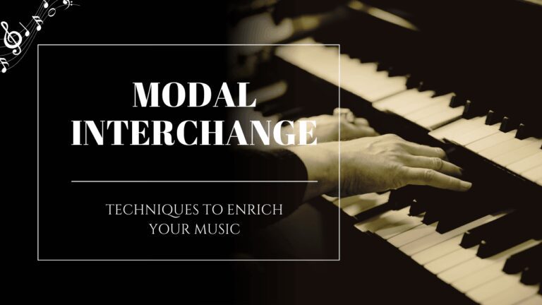 Modal Interchange Complete Guide - Piano Lessons London | WKMT Piano Studio