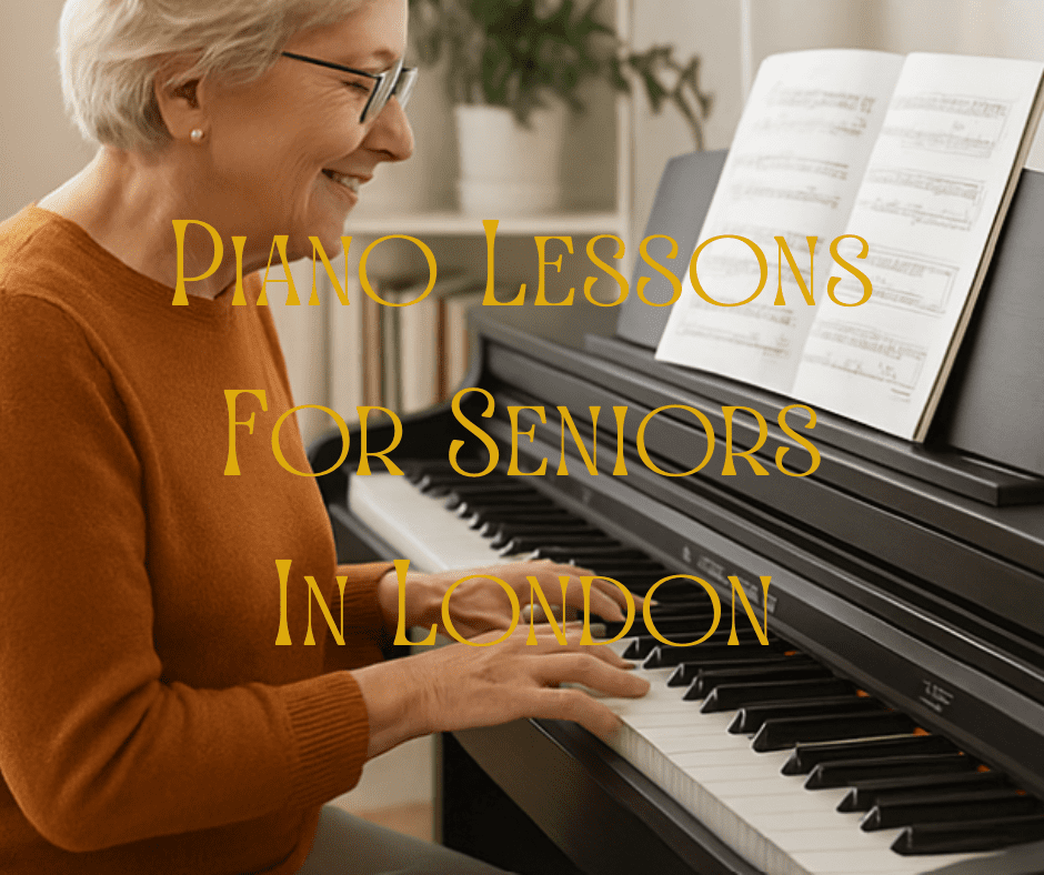 piano lessons for seniors london
