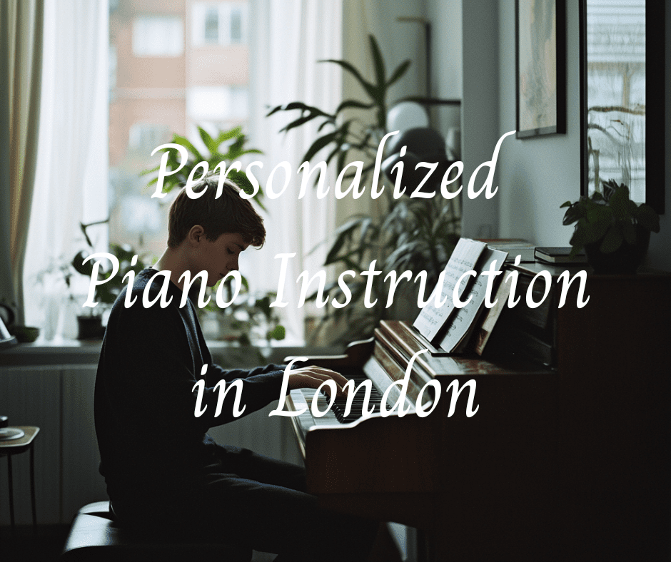 personalized piano instruction london