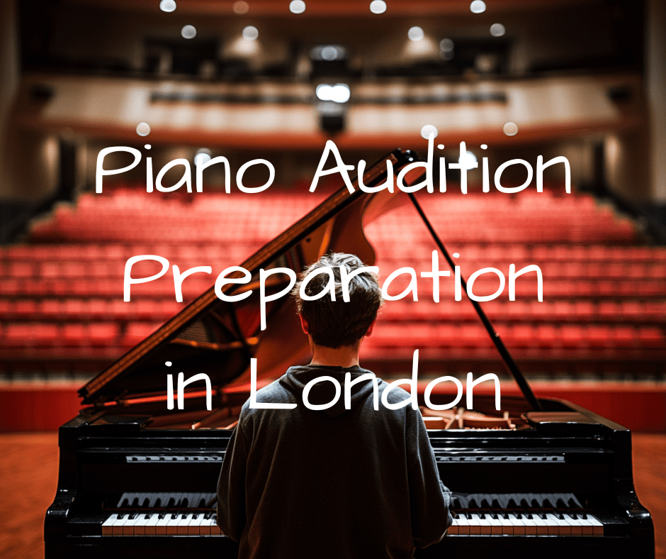 piano audition preparation london
