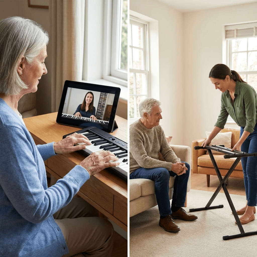 Piano Lessons for Older Adults