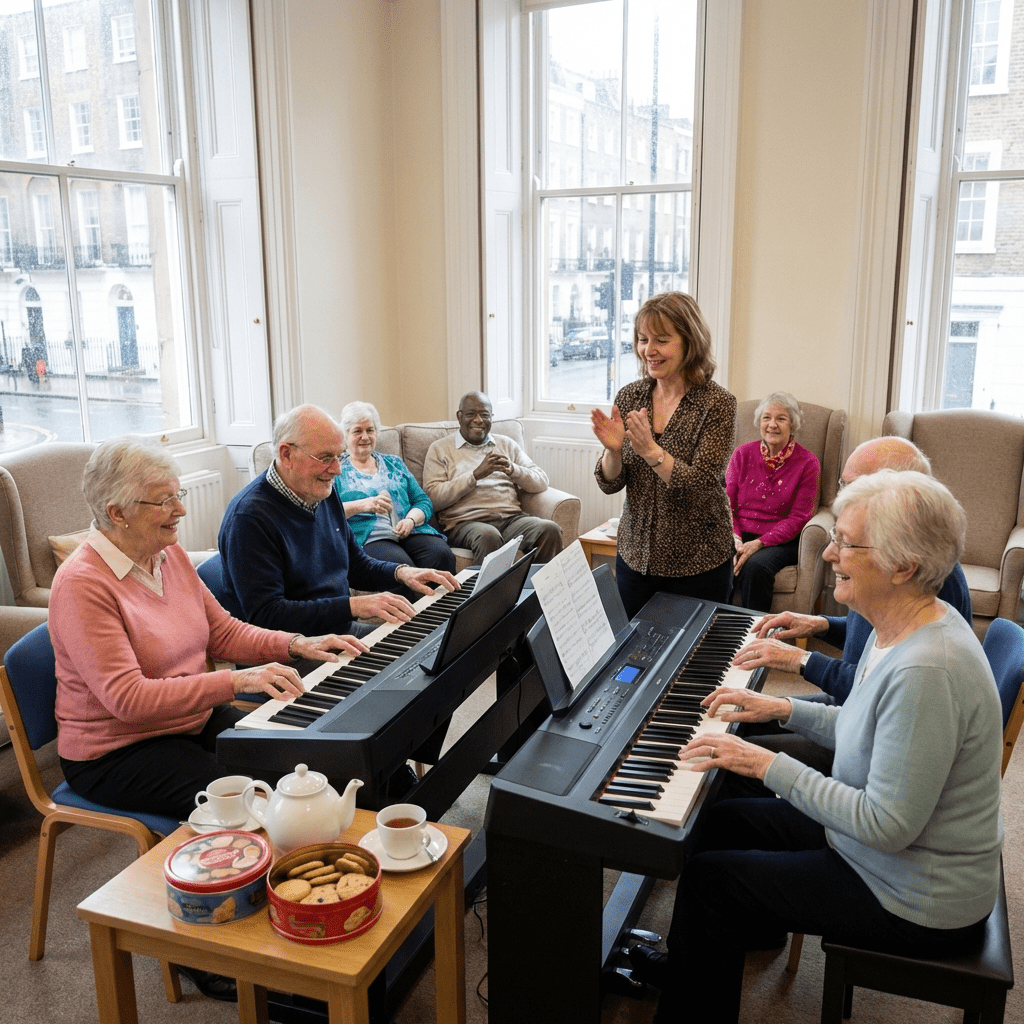 Piano Lessons for Older Adults