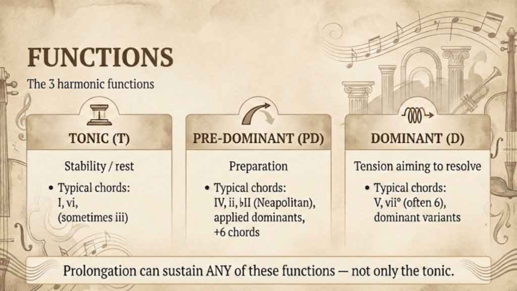 prolongational chord progressions