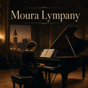 Moura Lympany portrait-style wartime London piano feature image