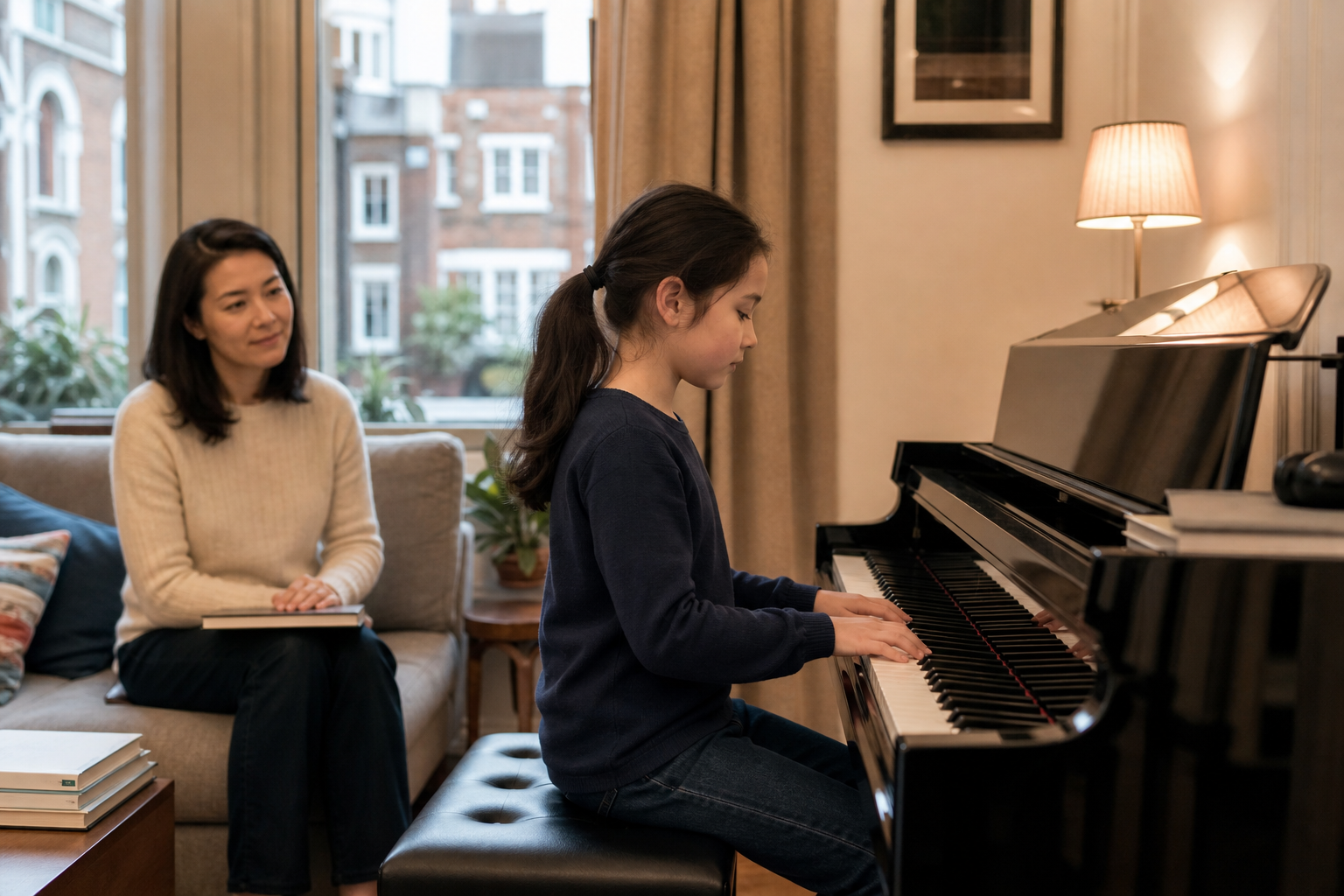 Piano lessons for 10 year olds home practice with parent support