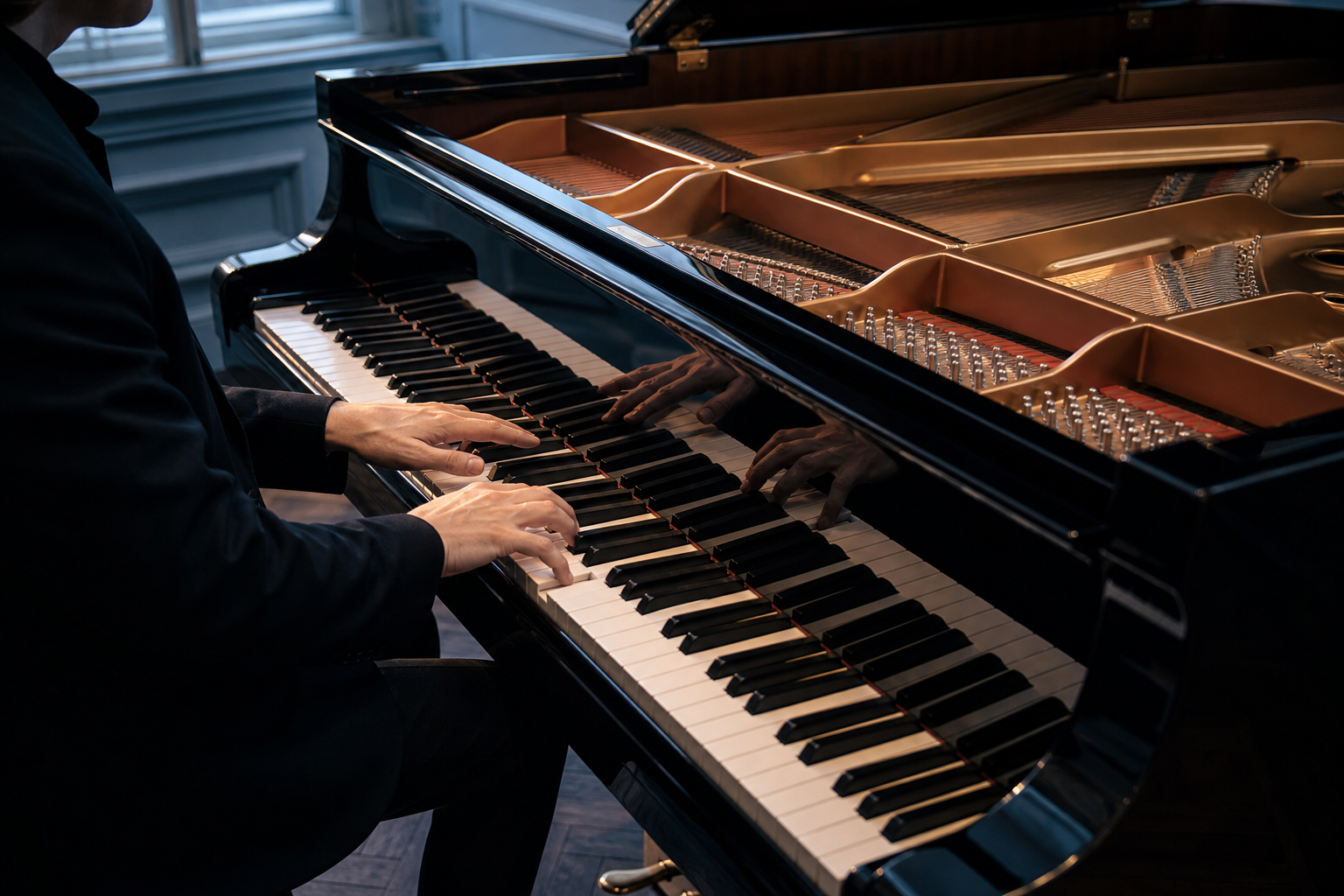 Jean-Efflam Bavouzet Debussy colour and pedal listening guide at a complete grand piano
