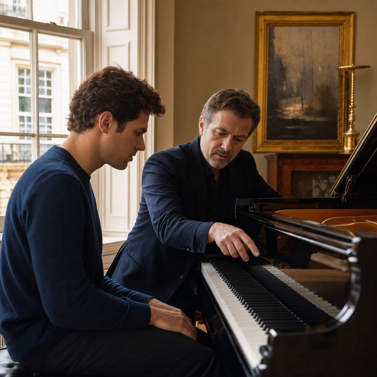 Adult piano lesson inspired by Steven Osborne pianist clarity and voicing