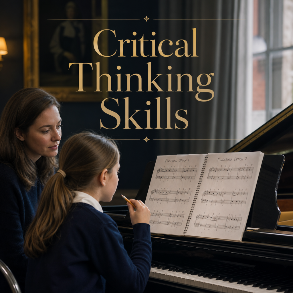 Critical Thinking Skills: What Children Practise at the Piano - WKMT London