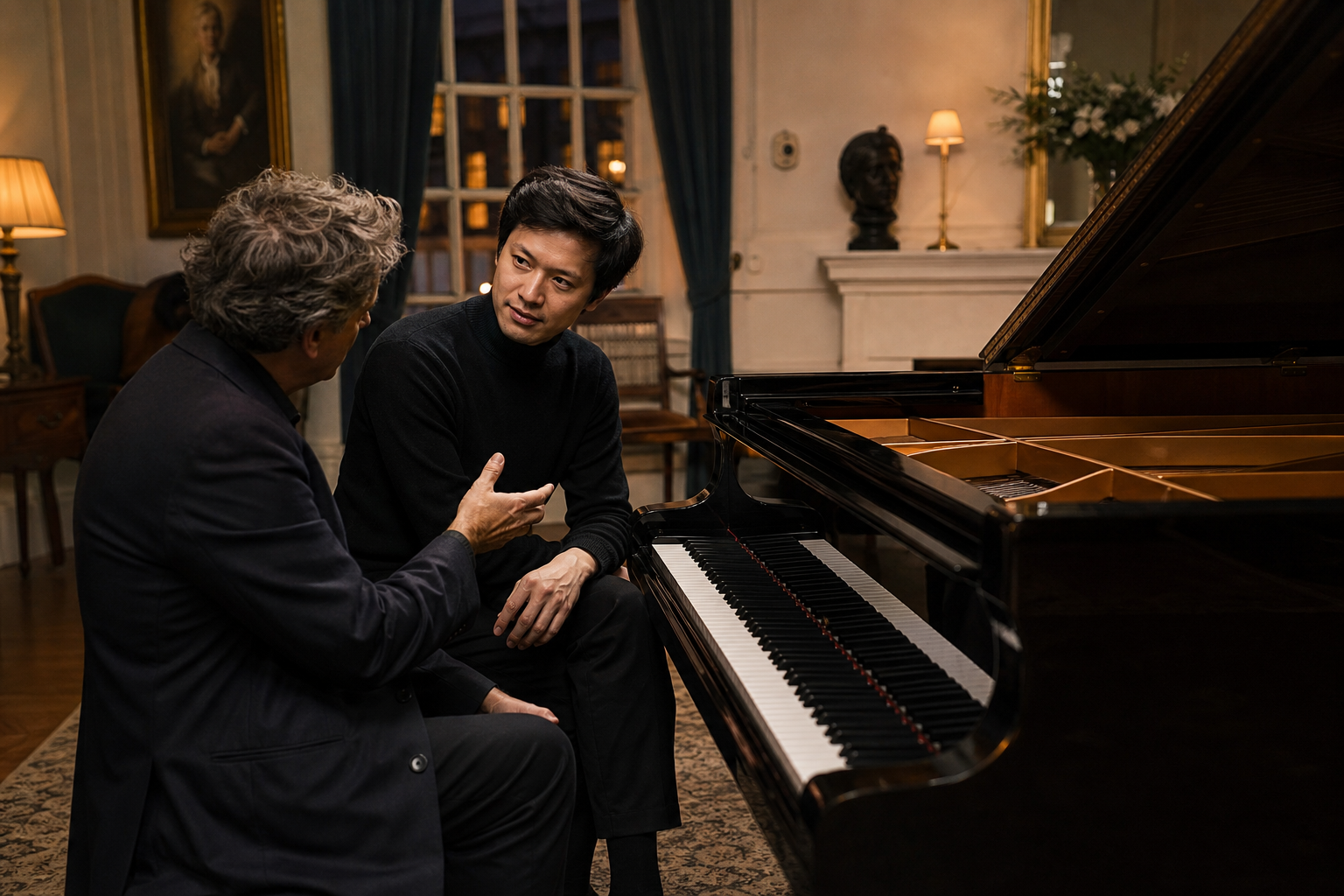 Garrick Ohlsson inspired London piano lesson on serious listening