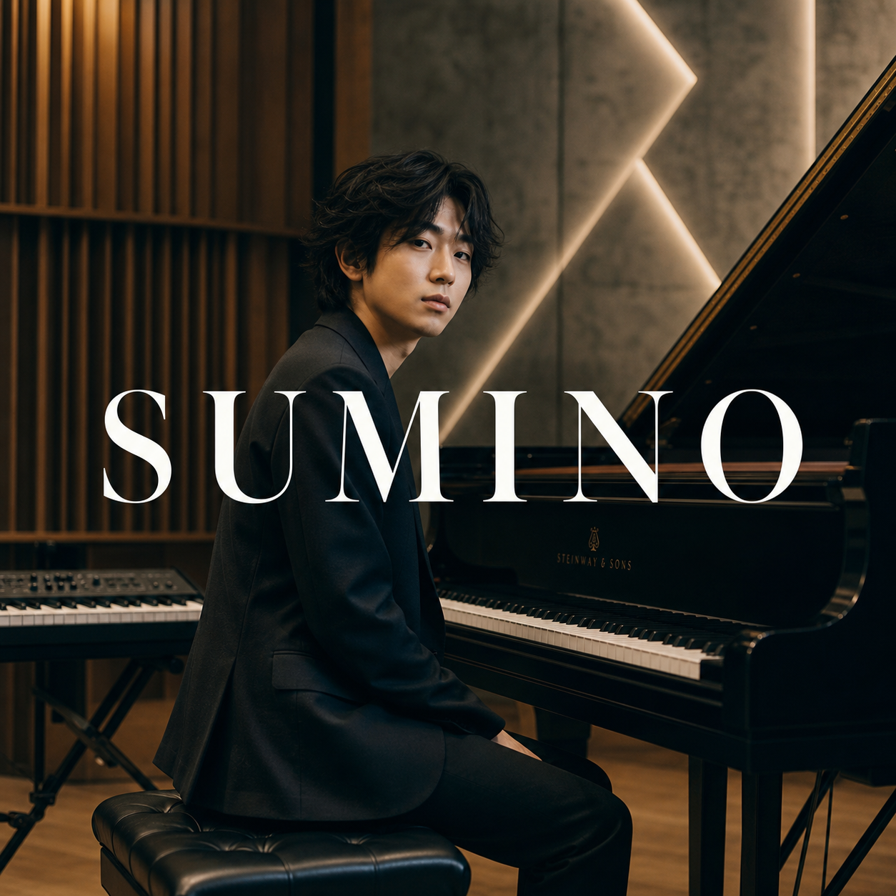 Hayato Sumino at a concert grand in a London recital atmosphere