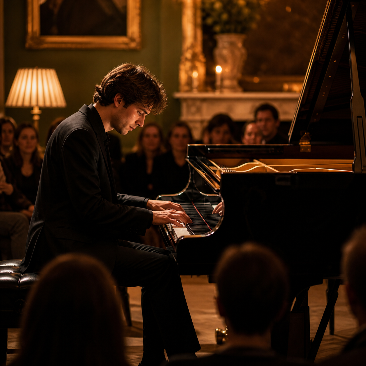 Jan Lisiecki Chopin recital atmosphere