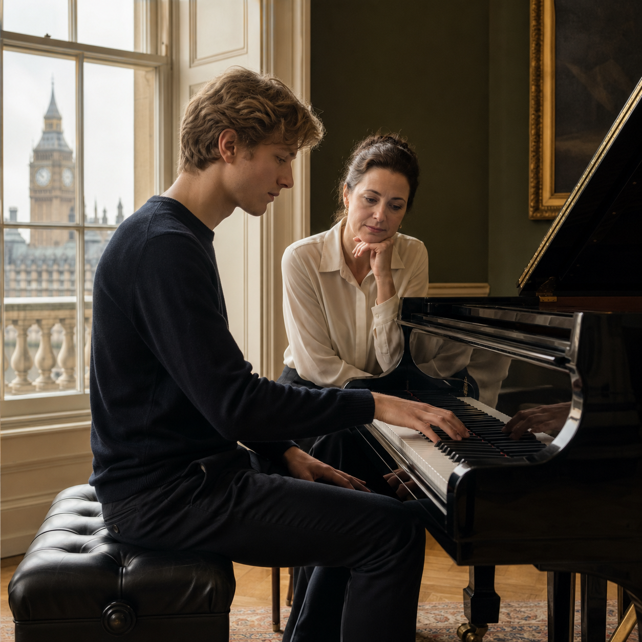 London piano lesson inspired by Jan Lisiecki