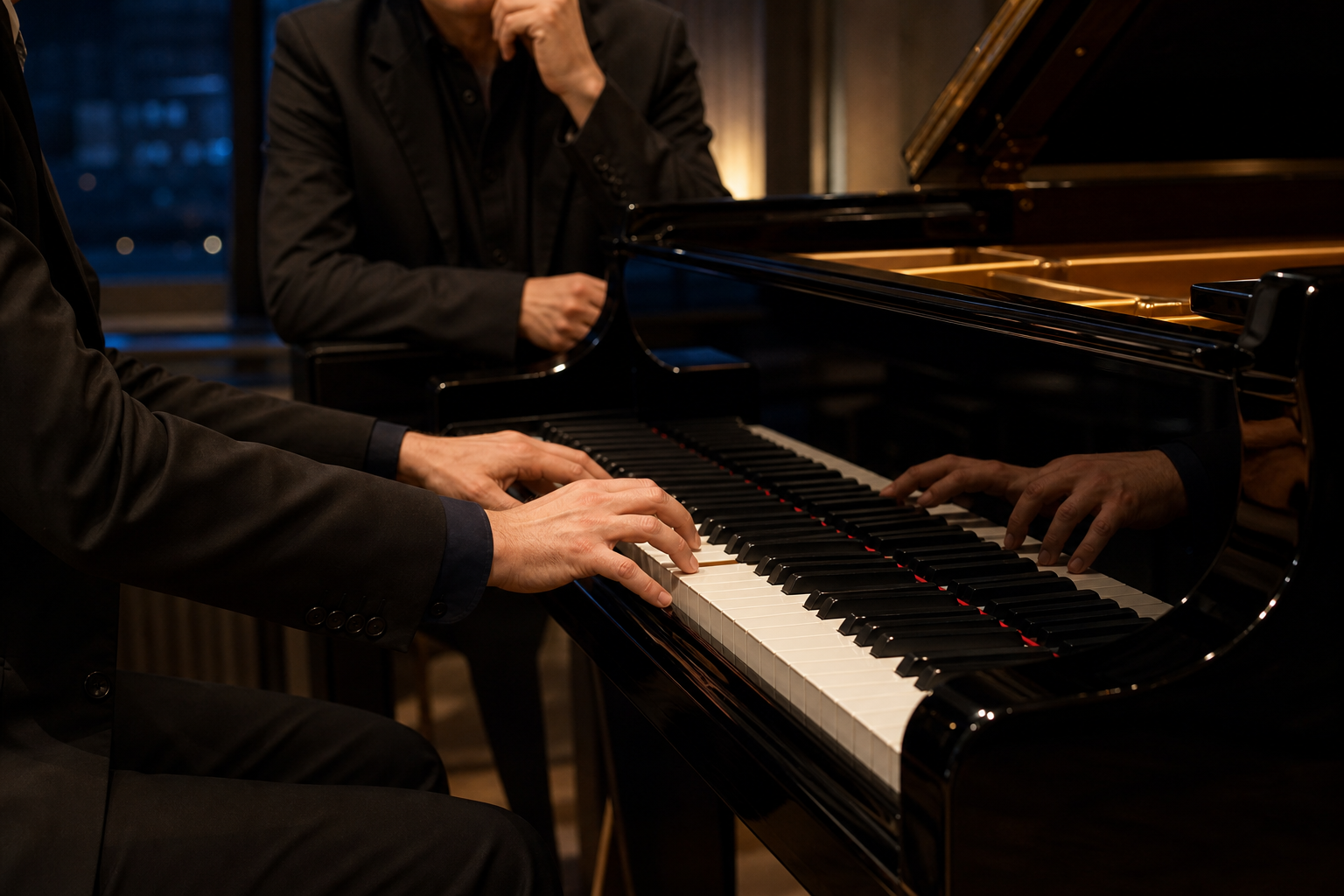 Jean-Yves Thibaudet piano colour lesson with complete keyboard and refined hand technique