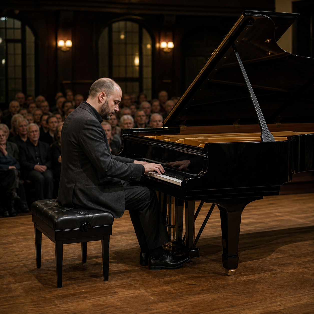 Kirill Gerstein in a London recital hall
