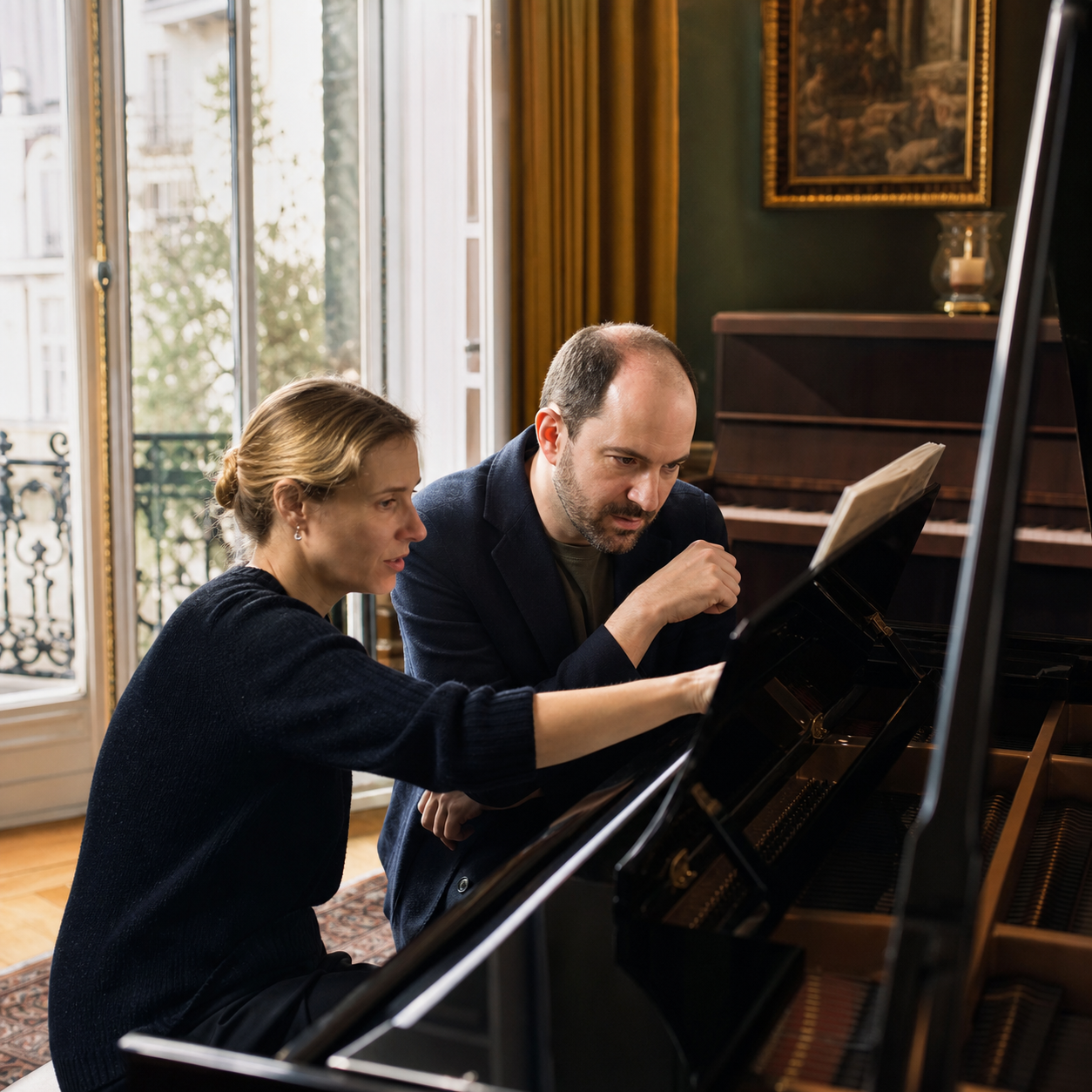 Adult piano lesson inspired by Kirill Gerstein