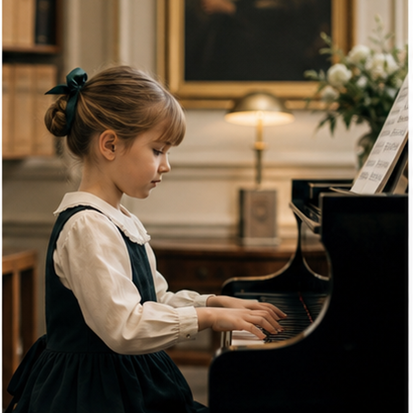 music and learning child piano notebook practice London