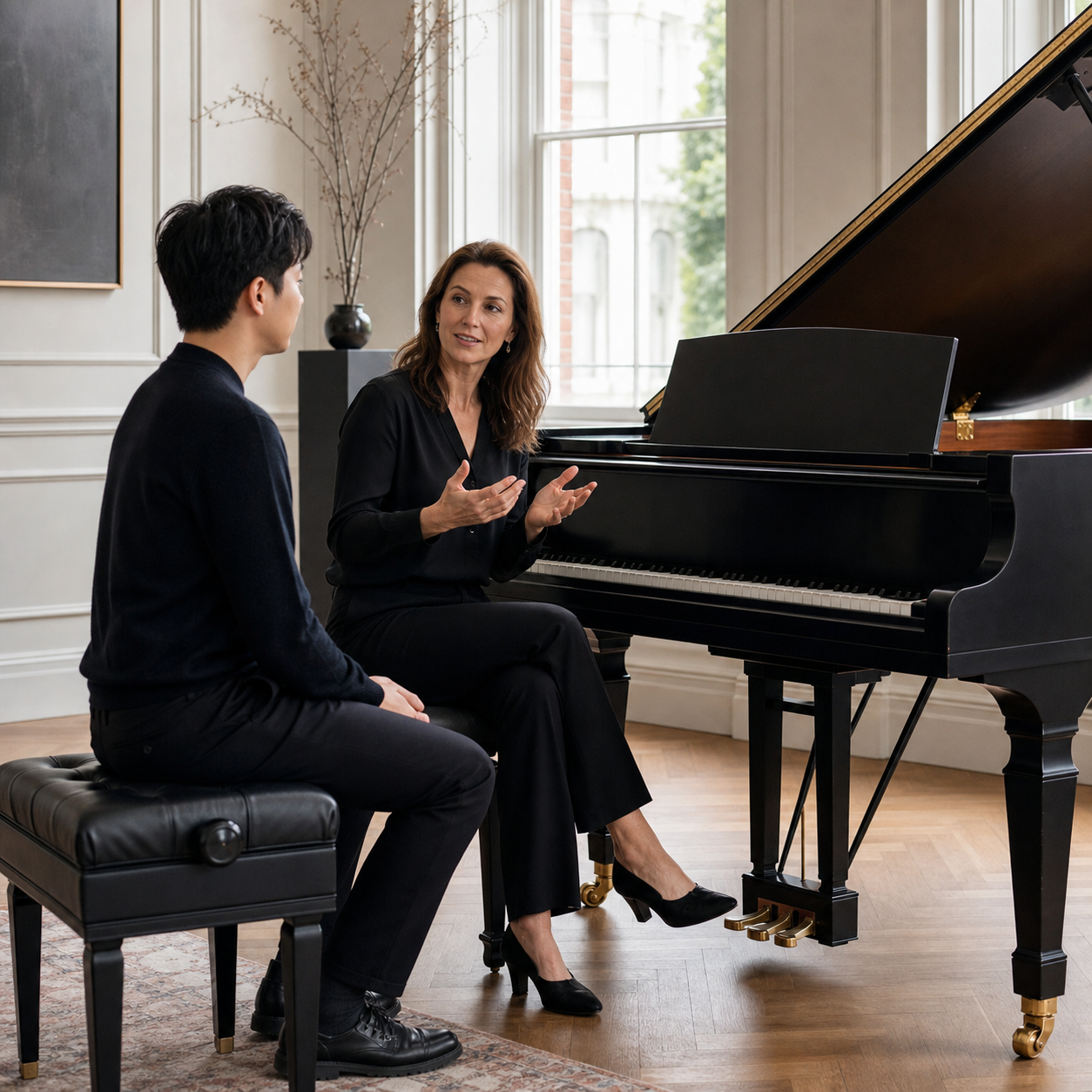 Learning from Rafał Blechacz Adult pianist and teacher discussing interpretation inspired by Rafał Blechacz