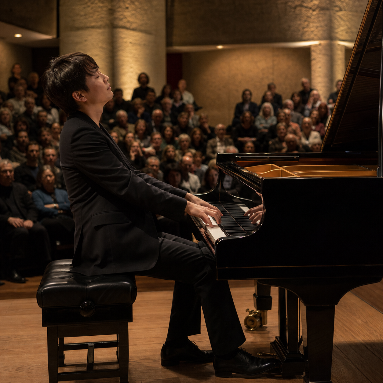 Seong-Jin Cho and London audiences Seong-Jin Cho performing for an attentive London recital audience