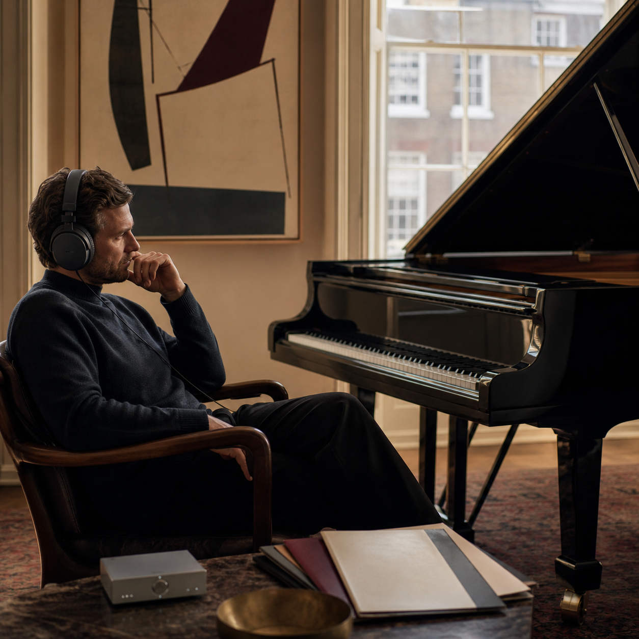 A London pianist listening closely to Yefim Bronfman's recordings