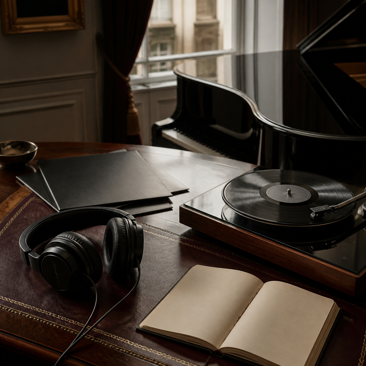 Listening setup for Yulianna Avdeeva Chopin Voyage recordings